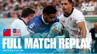 Goliaths battle for bronze  Samoa v USA  Full Match Replay  Asahi Super Dry Pacific Nations Cup