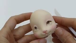 LEARN HOW TO CREATE A  RABBIT FANTASY CHARACTER USING COLD PORCELAIN.