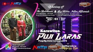 LIVE Tayub Puji laras  The Wedding Of Rukmana & Rikho  Pangestu Audio  NATA Shooting HD