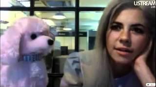 Marina and the Diamonds - Webcam Chat Complete 07-10-2011