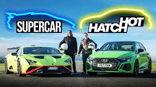 Supercar vs Hot Hatch - Whats FASTER In The REAL World? 4K