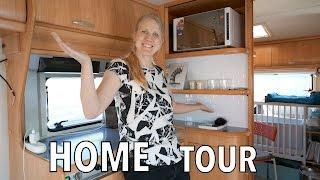 Tour Of Our Remodeled Camper Caravan  ITALY