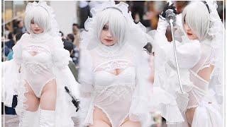 台湾のセクシー【攝攝會長】FF42開拓動漫祭FancyFrontier42來自台灣のCoser «尼爾自動人型2B »jiangluo江落飾 20240223