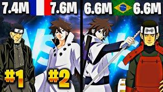 the 2 STRONGEST PLAYERS in FRANCE MEET in the FINAL + FINAL in BRAZILIAN SERVER  Naruto Online