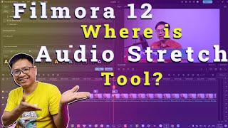 Filmora 12 Audio Stretch Tool