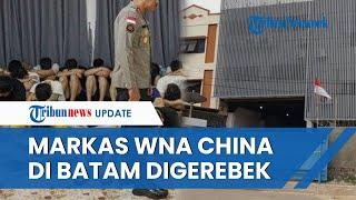 Ratusan Anggota Polda Kepri Dikerahkan Gerebek Persembunyian Puluhan Orang WNA China di Batam