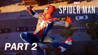 SPIDER-MAN PS4 Walkthrough Gameplay Part 2 - WHITE SPIDER  Marvels Spider-Man 2018