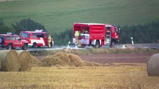 VRWELW Feuerwehr Hohenleuben + TSF-W Feuerwehr Steinsdorf auf Einsatzfahrt