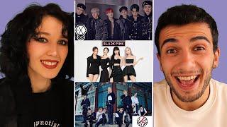 İLK KEZ K -POP DİNLEDİM 5 EXO- STRAY KIDS- BLACKPINK w @Mert Gültaş ​