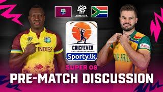  Live  CricFever  West Indies  South Africa  Super 08  Pre-Match Discussion