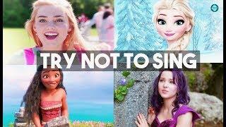 Try Not To Sing Along Challenge  -Disney Edition- 