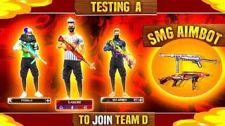 Testing A Dangerous Smg Hacker to Join Our Guild Why Should we Take him In Guild?GARENA FREE FIRE