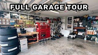 Whats in my Garage? Full Tour + How I stay Organized
