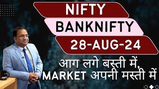 Nifty Prediction and Bank Nifty Analysis for Wednesday  28 August 24  Bank NIFTY Tomorrow