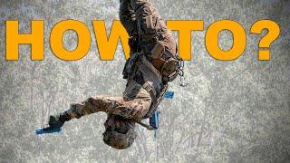 Mission impossible? - Upside down rappeling with Tactical Gear - @md-textil6086