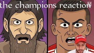 whos better messi or Ronaldo? the champions season 6 episode 3 reaction 