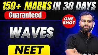 150+ Marks Guaranteed WAVES  Quick Revision 1 Shot  Physics for NEET