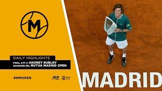 Final ATP Día 14  Andrey Rublev Ganador del MUTUA MADRID OPEN 2024