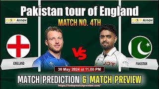 Eng vs Pak 4th T20 Match Prediction Today  England vs Pakistan 100% Sure Toss Winner Prediction