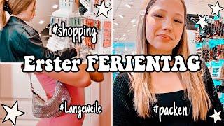 ERSTER FERIENTAG ️ SHOPPING & PACKEN FÜR DEN URLAUB ️ZARA NEW YORKER dm  HEY ISI VLOG