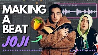 Making a SAD JOJI TYPE BEAT in FL STUDIO Lofi Tutorial