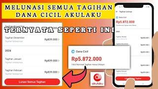 cara melunasi semua tagihan dana cicil akulaku