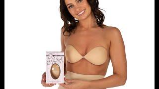 The backless and strapless Stick On Bra for the ultimate breast lift and cleavage boost
