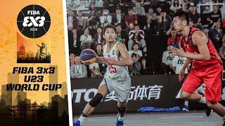 Philippines in an epic battle vs. China - Full Game - FIBA 3x3 U23 World Cup 2018  3x3 Basketball