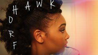 How to Frohawk Tutorial on Natural Hair highly requested