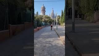 Tibidabo uphill - ride in Barcelona