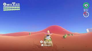 Super Mario Odyssey - Wüstenland - 17 - Dünenspitze