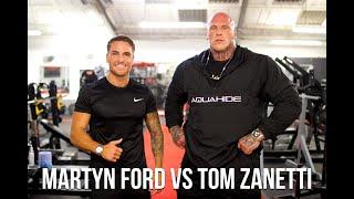 BEAUTY vs BEAST  Martyn Ford & Tom Zanetti - chest training