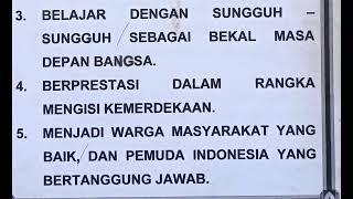 Pembacaan Janji Siswa