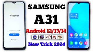 Final Solution 2024-Samsung A31 Frp Bypass without Pc samsung a31 remove google lock  a31 frp