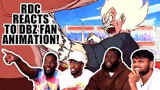 RDCWORLD REACTS TO THE NEW FAN MADE DBZ ANIMATION  TOP TIER FAN ANIMATION ON PAR WITH ACTUAL ANIME
