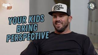 MIKE MOUSTAKAS talks about how your perspective changes as a player when you have kids  Ep16 Clip