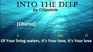 into the deep karaoke instrumental Chords And LyricsCover Into The deep - Citipointe