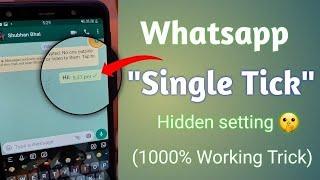 Whatsapp No Double Tick Settings 2023 How To Hide Double Tick On Whatsapp