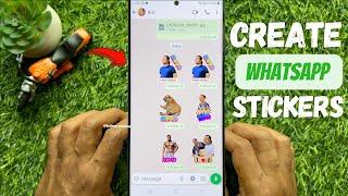 How to Make Your Own WhatsApp Stickers on Android  WhatsApp Sticker Android