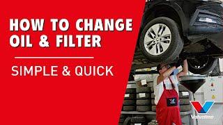 How to change your OIL and FILTER  QUICK & SIMPLE step by step guide