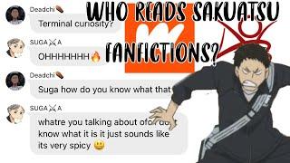 Who was reading SakuAtsu?   Haikyuu Text