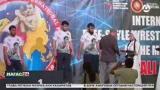 Ингушский вольник Адам Гагиев стал третьим на международном турнире в Дагестане