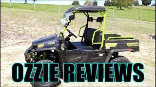 Greenworks CU800 Electric UTV real world testing