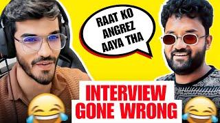 Snax Karim Lala Interviews @achanakbayanakgaming *GONE WRONG*