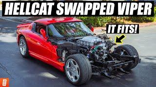 Worlds First Hellcat Redeye Swapped Dodge Viper - Part 2