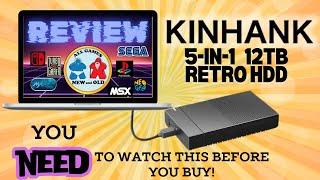 Kinhank 5 in 1 12TB Retro Game HDD Review Watch Before You Buy