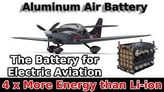 Aluminum Air battery The battery for electric Aviation