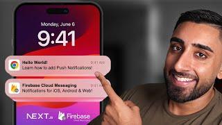 How to add Push Notifications to a Next.js App w Firebase Cloud Messaging Tutorial for Beginners