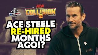 Tony Khan Re-Hired Ae Steel MONTHS AGO? WBD Reaction To CM Punk Bryan Danielson In AEW Creative