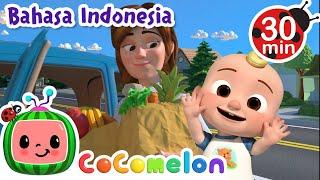 Aku Suka Membantu  CoComelon  Kartun dan Lagu Anak  Moonbug Kids Indonesia  Nursery Rhymes